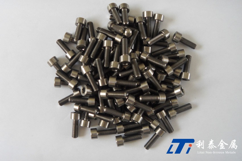 鈦內六角螺栓、鈦螺母、標準件、鈦螺絲 